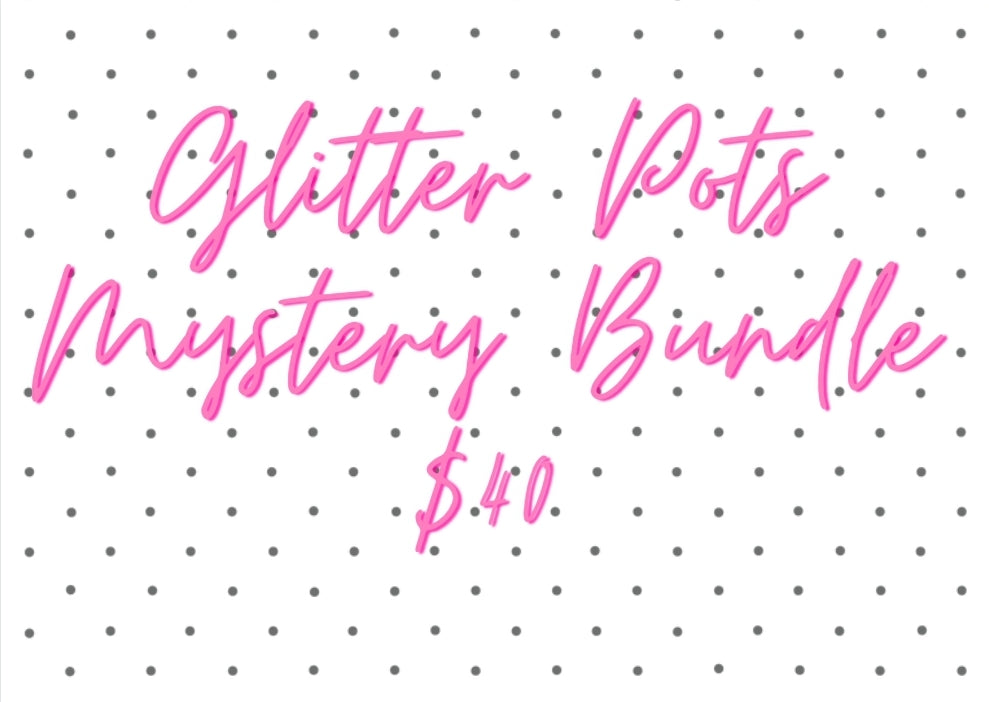 Glitter Pots- Wax Melts Mystery Bundle 20pack